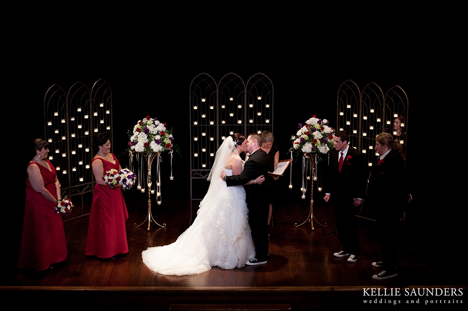 Gem Theatre Wedding, Kellie Saunders Photography
